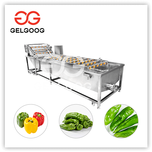 Automatic Pepper Chilli Washing Machine For Cleaning Dry Chilli Red Peppers