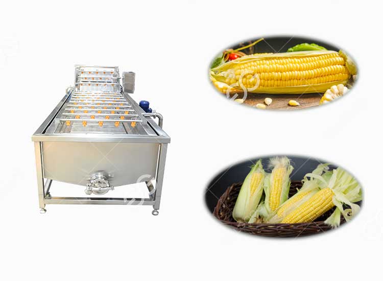 sweet corn cleaning machine