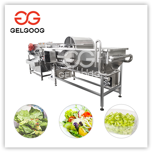 Stainless Steel Eddy Current Cleaning Machine For Fruit Salad