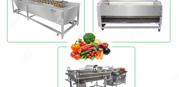 What Are The Types Of Fruit And Vegetable Cleaning Processing Equipment?