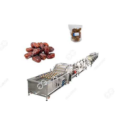 Factory Customization Dates Processing Line With Washing Drying Sorting Machine