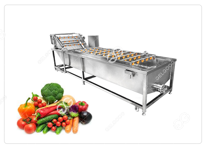 Fruit washer machine plays a vital role in fruit processing line