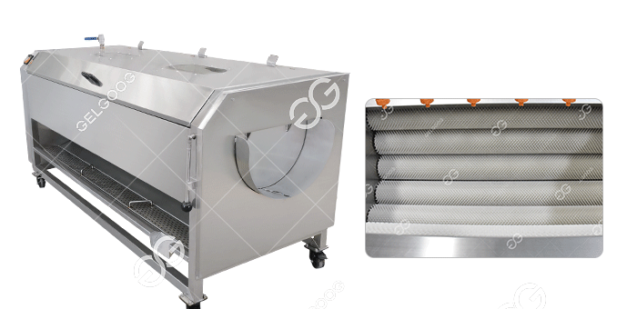 New Brush Potato Washing Machine Introduction