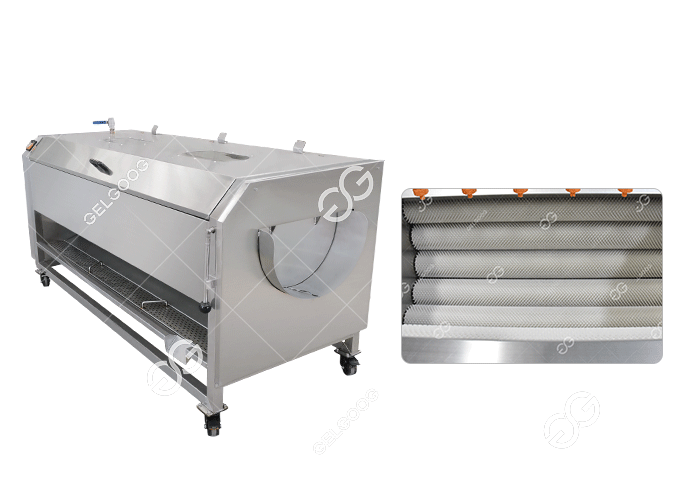 New Brush Potato Washing Machine Introduction