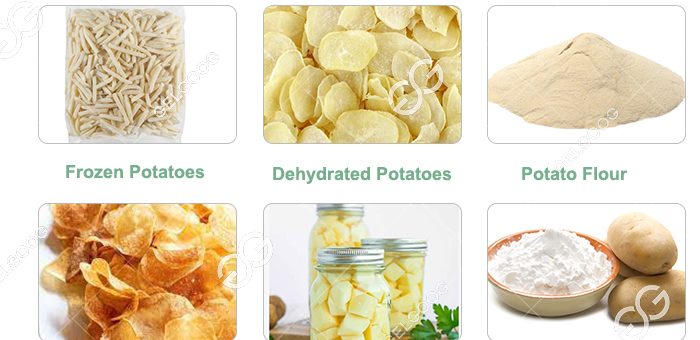 What Are The Types Of Processed Potatoes
