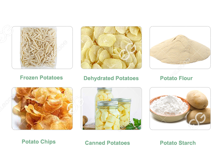 What Are The Types Of Processed Potatoes