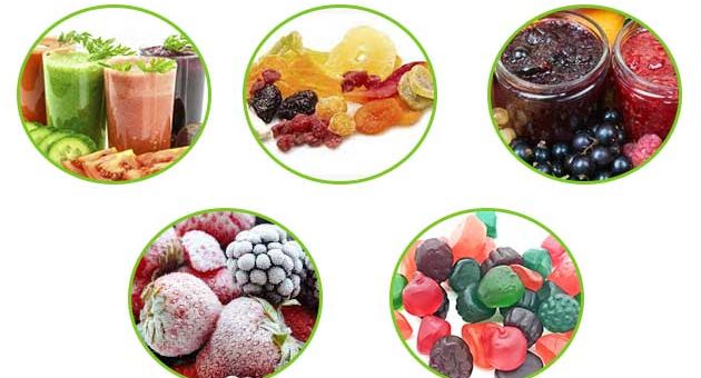 What Are Processed Food Products From Fruits?