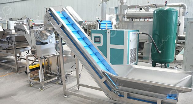 Fresh-Cut Potato Cubes Processing Line Exported To Mexico