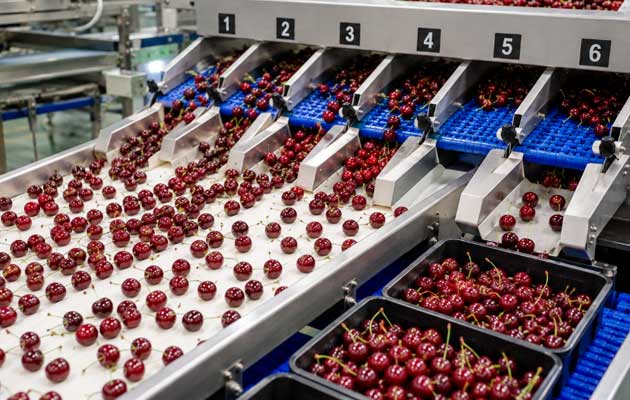 cherry-sorting-line